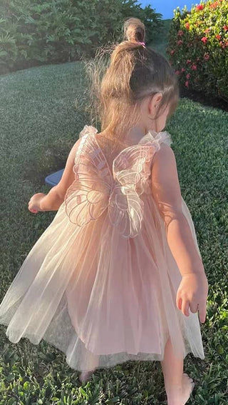 Annie & Charles® tulle dress PAPILLON: 3-4Y / verdure