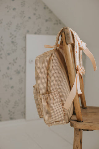 Mini backpack - Grid - Menoum Menoum