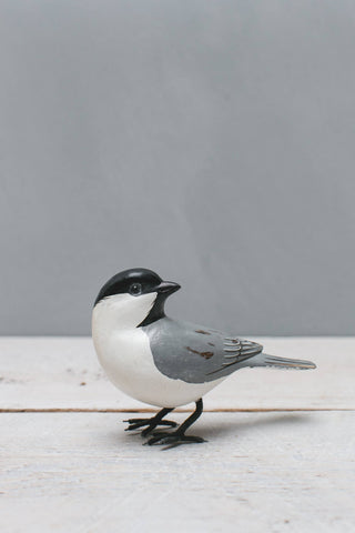 Chickadee - 8"H - Hand Carved Ornament