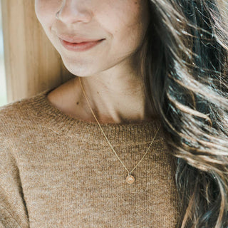 Over the Rainbow Necklace: Gold Fill