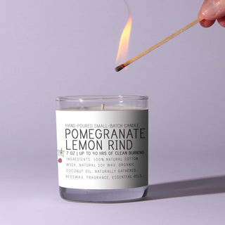 Pomegranate & Lemon Rind - Just Bee Candles