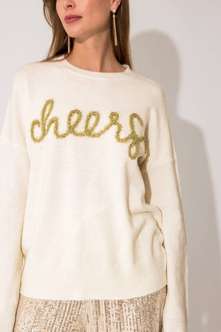 Cheers Pullover Sweater