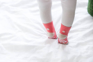 Rabbit Zoo Baby Animal Socks: S (18M~3T) / Pink