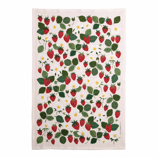 Strawberry Patch Tea Towel