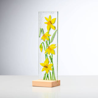 Standing Decorative Flower - Yellow