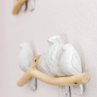 2 Birds Perched Wall Décor