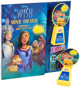 Disney Wish: Movie Theater Storybook & Movie Projector by Suzanne Francis