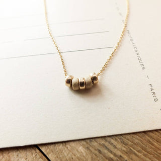 My Wish For You Necklace: Gold Fill