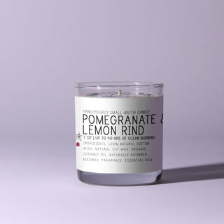 Pomegranate & Lemon Rind - Just Bee Candles