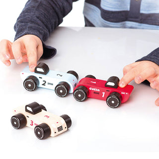 Wooden vehicle set "Racing cars"