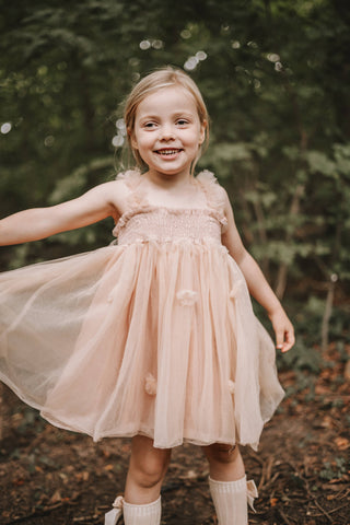 Annie & Charles® tulle dress PAPILLON: 3-4Y / verdure