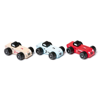 Wooden vehicle set "Racing cars"