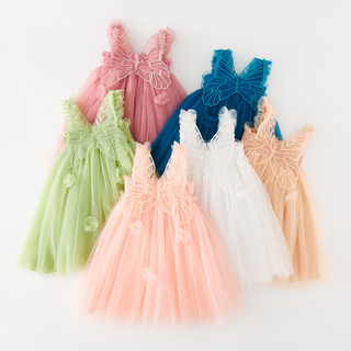 Annie & Charles® tulle dress PAPILLON: 3-4Y / verdure