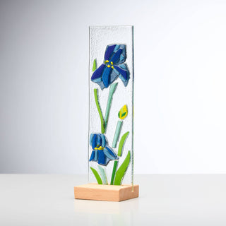 Standing Decorative Flower - Blue