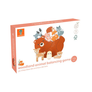 Woodland Animal Wooden Balancing Game