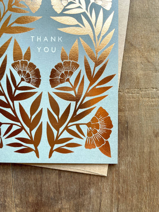 "Thank You," Greeting Card