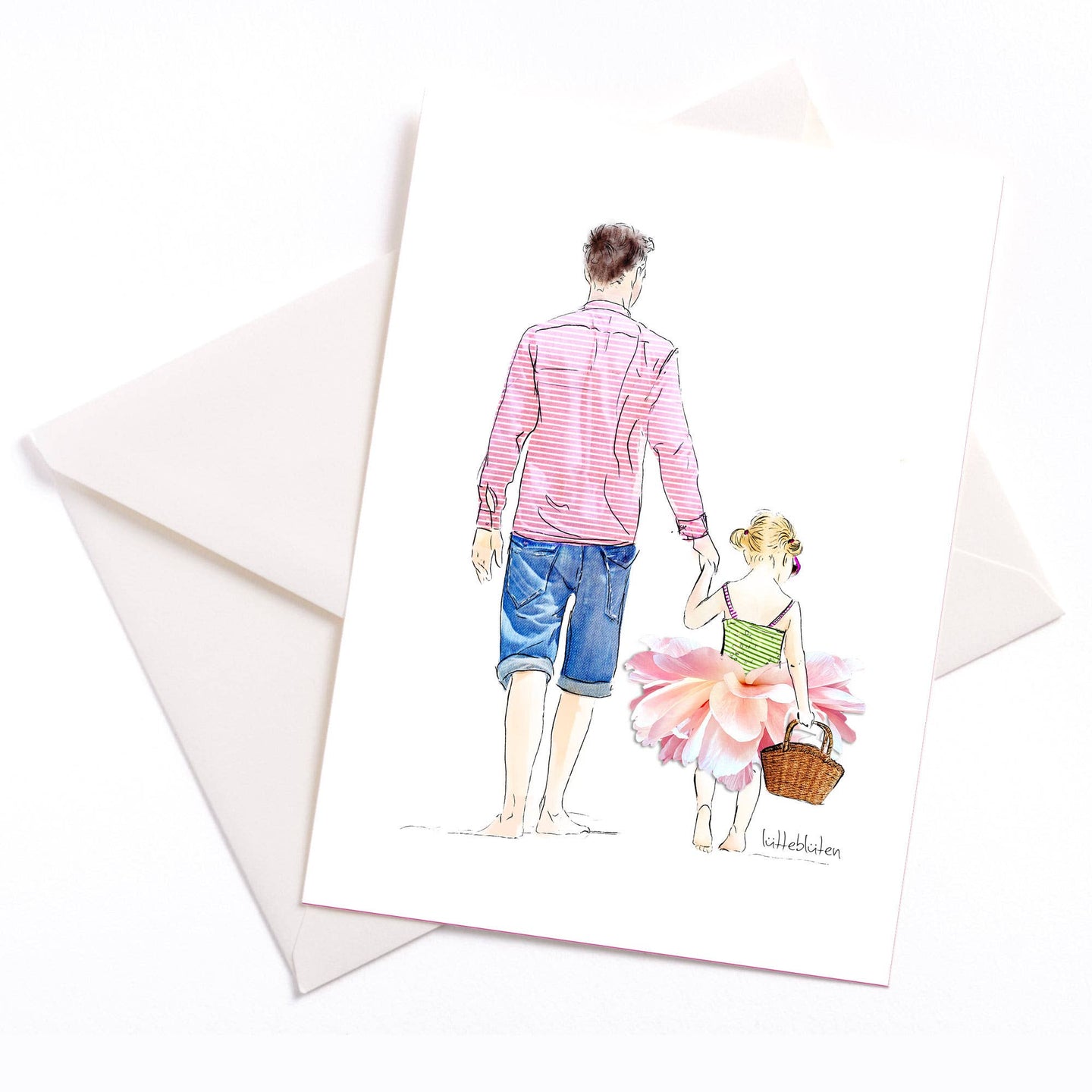 Dad, I Love You - Card with Envelope