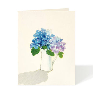 Hydrangea Blue - Flower Garden Card
