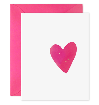 Happy Heart | Love & Friendship Greeting Card: 4.25 X 5.5 INCHES