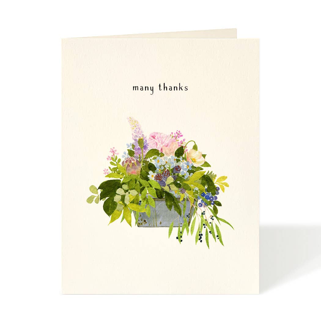 Blooms and Berries - Thank You Card