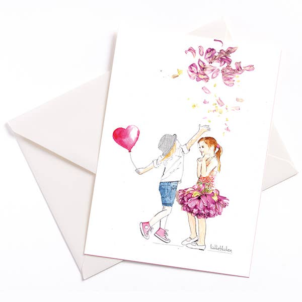 Flower Rain - Envelope Card