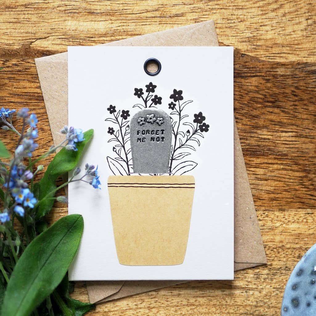 'Forget Me Not' Plant Marker