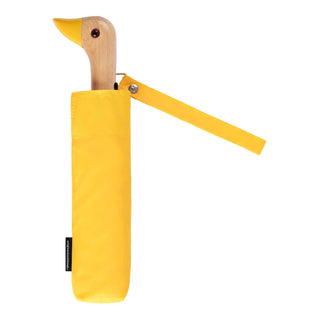 Yellow Compact Eco-Friendly Wind Resistant Umbrella