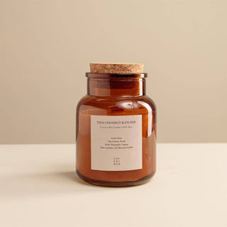 Coconut & Lychee Apothecary Eco Candle