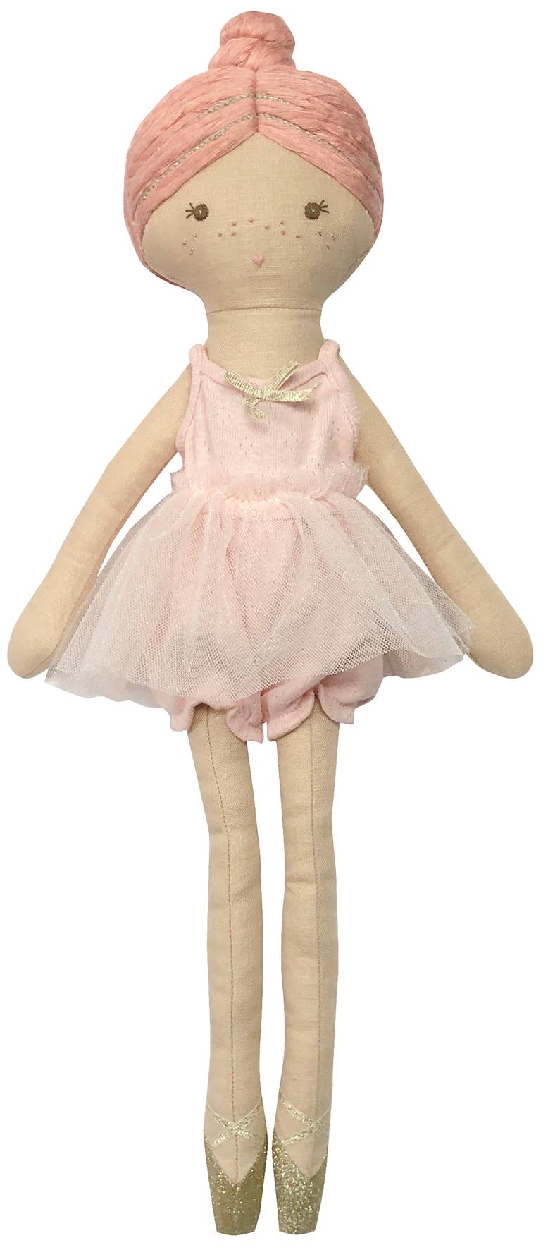 Blush Pointelle Ballerina Doll
