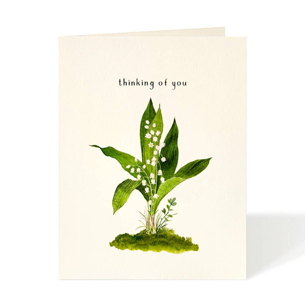 Lily of the Valley - Thinking of You Card