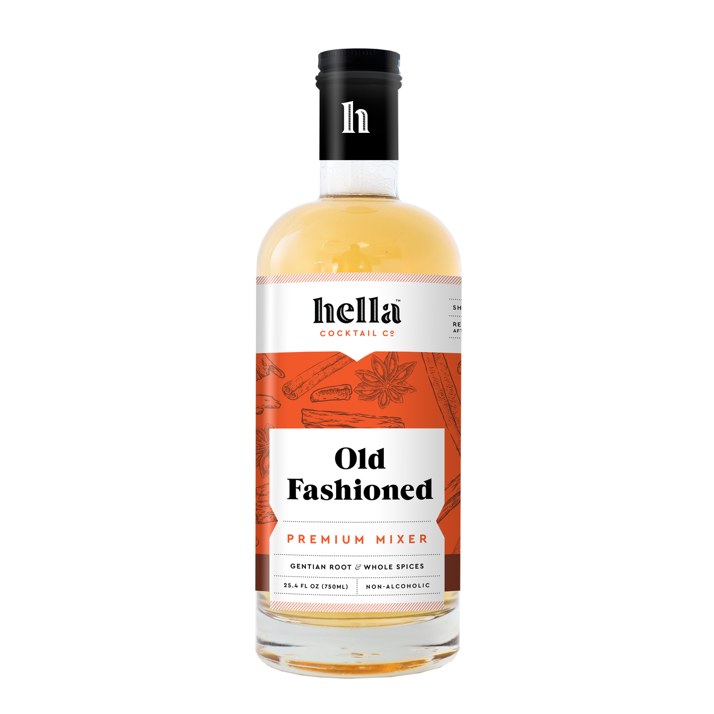 Cocktail Mixer: Old Fashioned, 750ml (Certified Non-GMO)