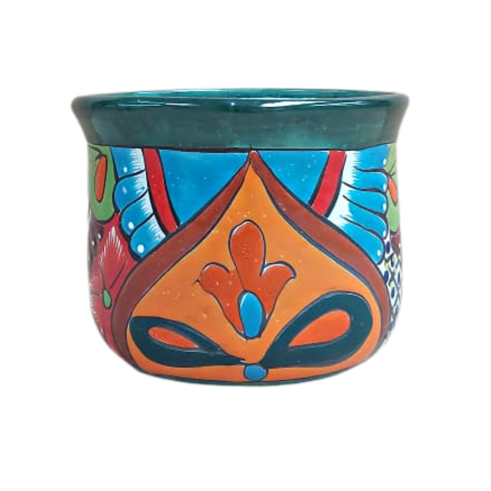 Talavera Simple Pot Turquoise | Frida Collection